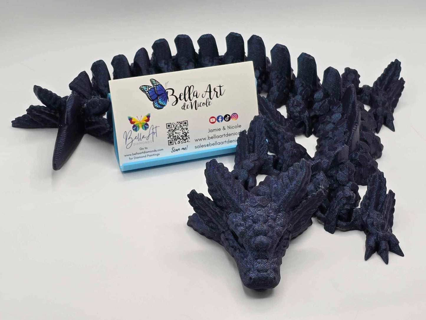 Articulated Dragon Guardians - Axolotl Dragon