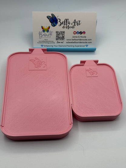 NEW Matte 2.2/3.2 Color Diamond Painting Stackable Drill Trays