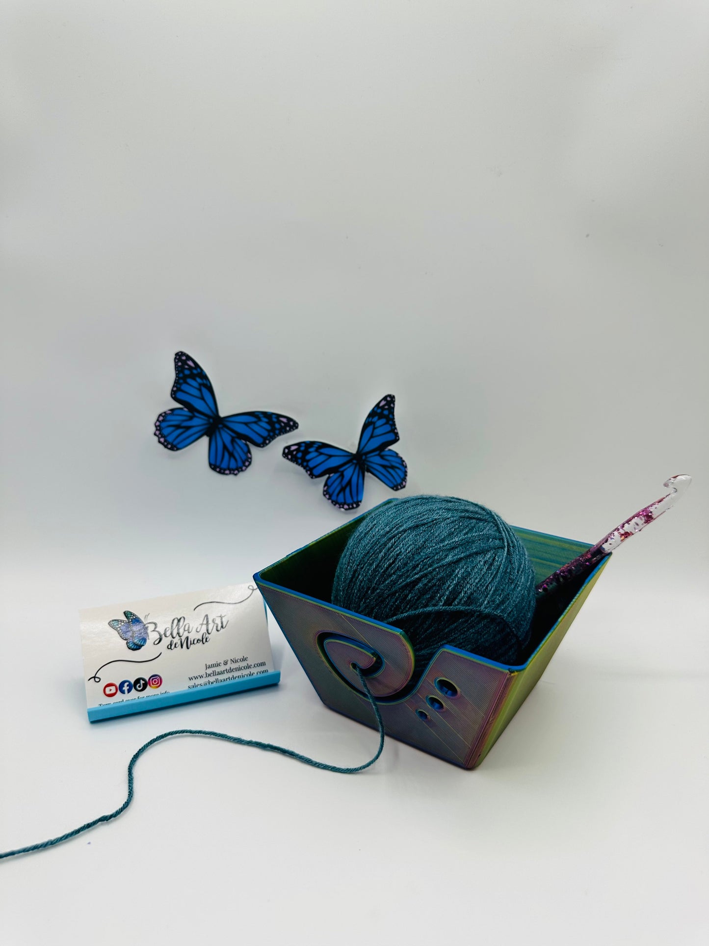 3D Printed Yarn Bowls