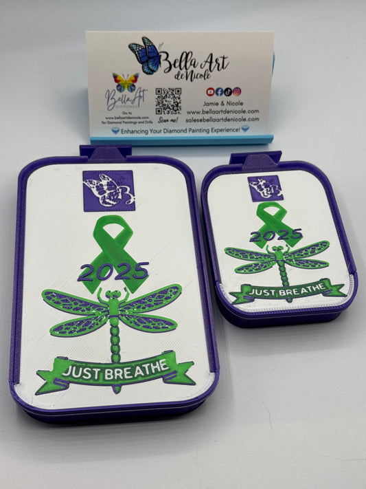 2.2/3.2 Just Breathe Event Diamond Painting Drill Trays