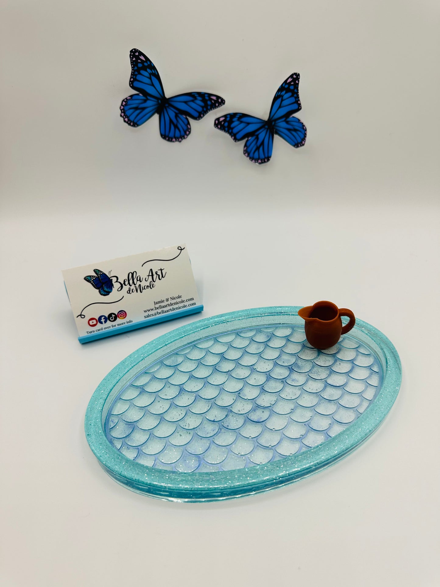 Resin Trays with Magnet & Trashdrill Coverminder (Include color of desired Pitcher in Notes)