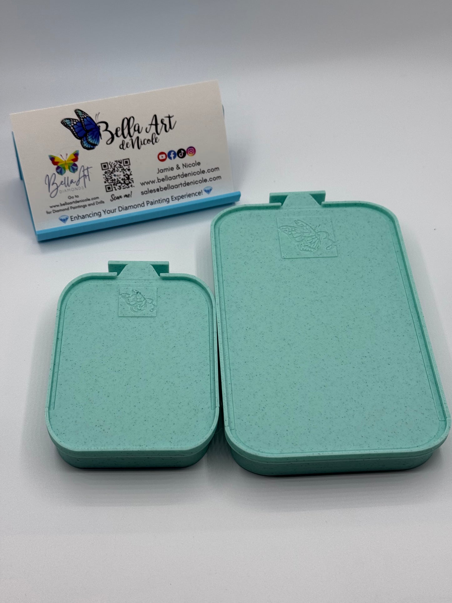 NEW 2.2 & 3.2 Marble Color Diamond Painting Stackable Drill Trays