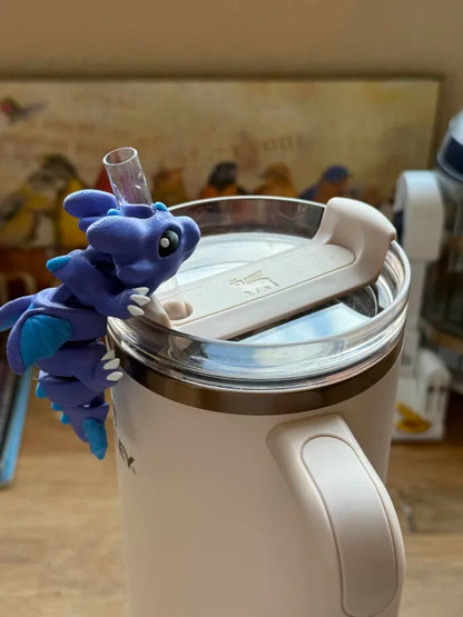 Articulated Straw Buddies - Dragons