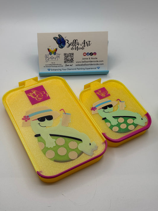 2.2/3.2 Summer Turtle Diamond Painting Trays