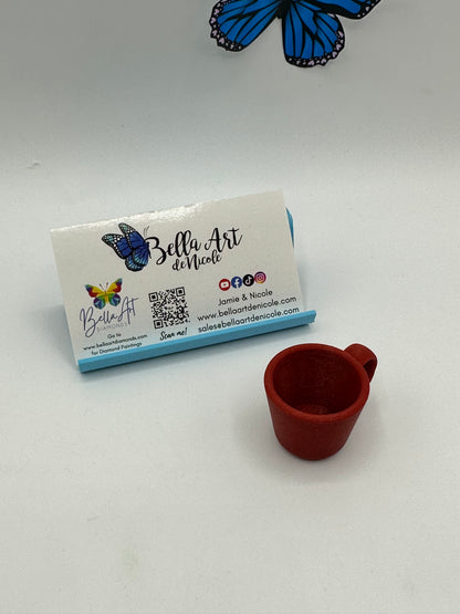 Coffee Cup and Teacup Coverminders/Trash Drill Containers