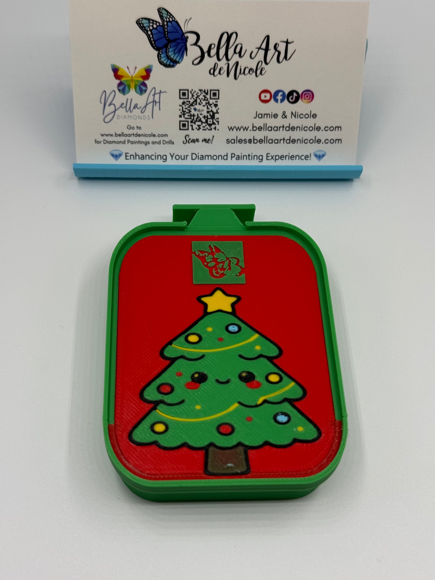 Holiday Themed Diamond Painting Drill Trays and Coverminder