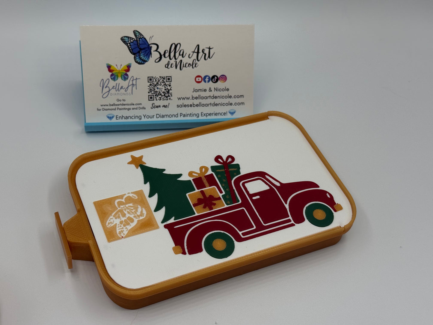 Holiday Themed Diamond Painting Drill Trays and Coverminder