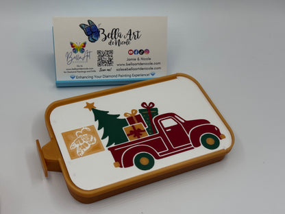 Holiday Themed Diamond Painting Drill Trays and Coverminder