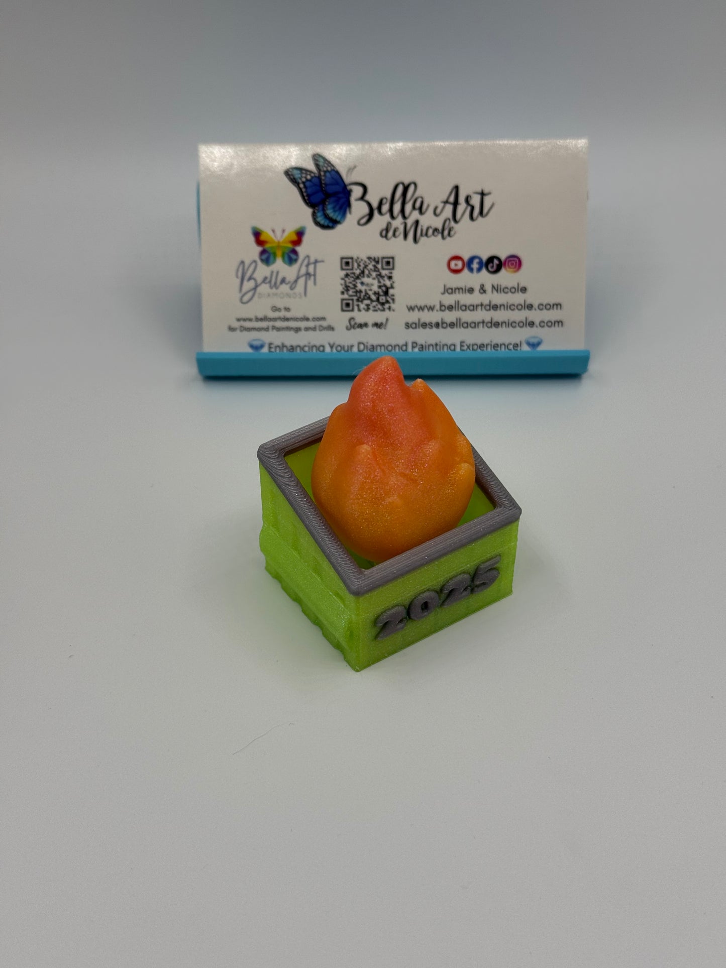 Dumpster Fire Fidget Clickers w/Magnet