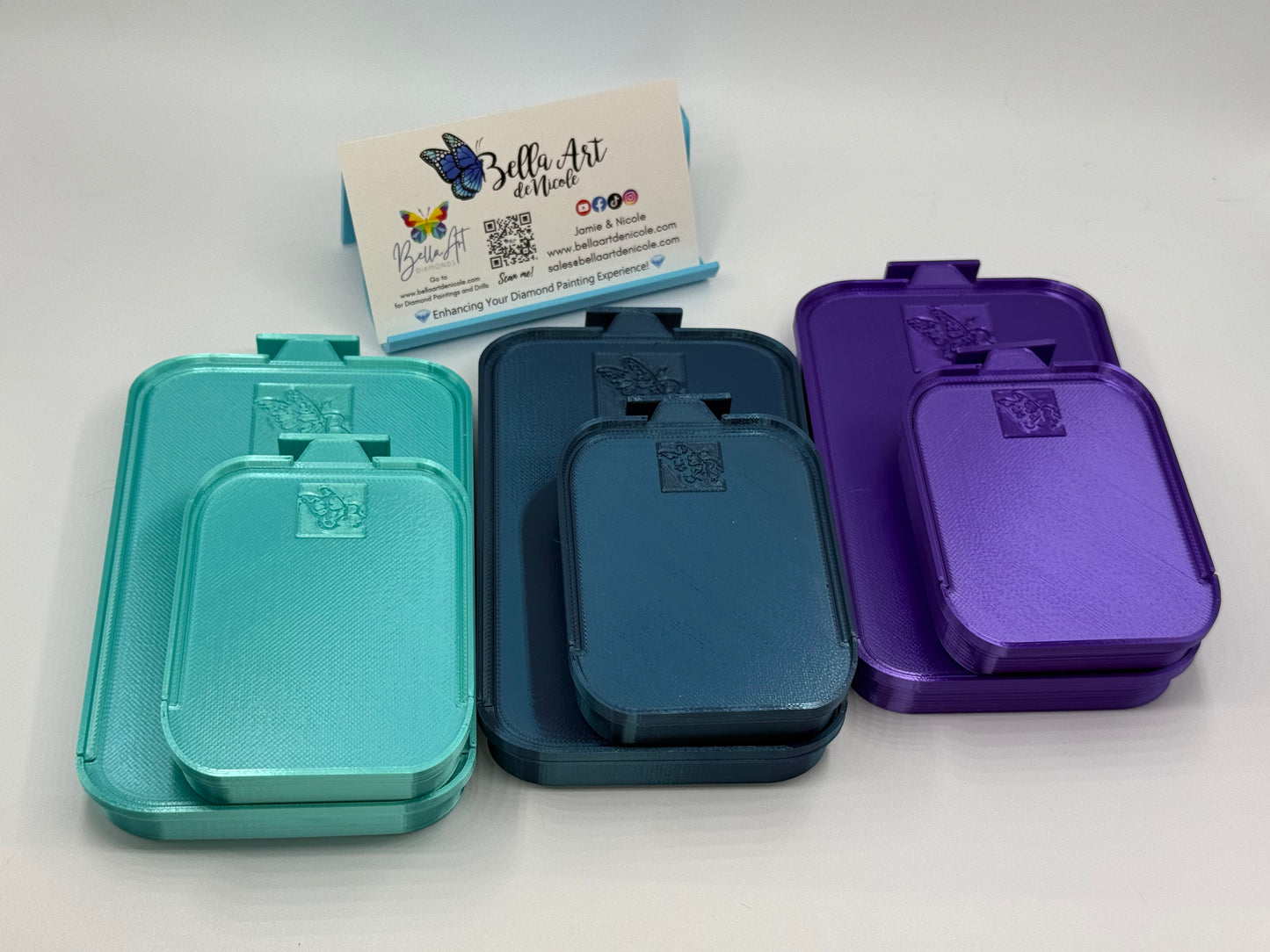 NEW Silk Color Diamond Painting Trays