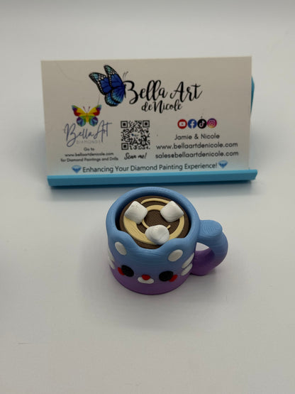 Cute Cat Mug Fidget Clickers w/Magnet