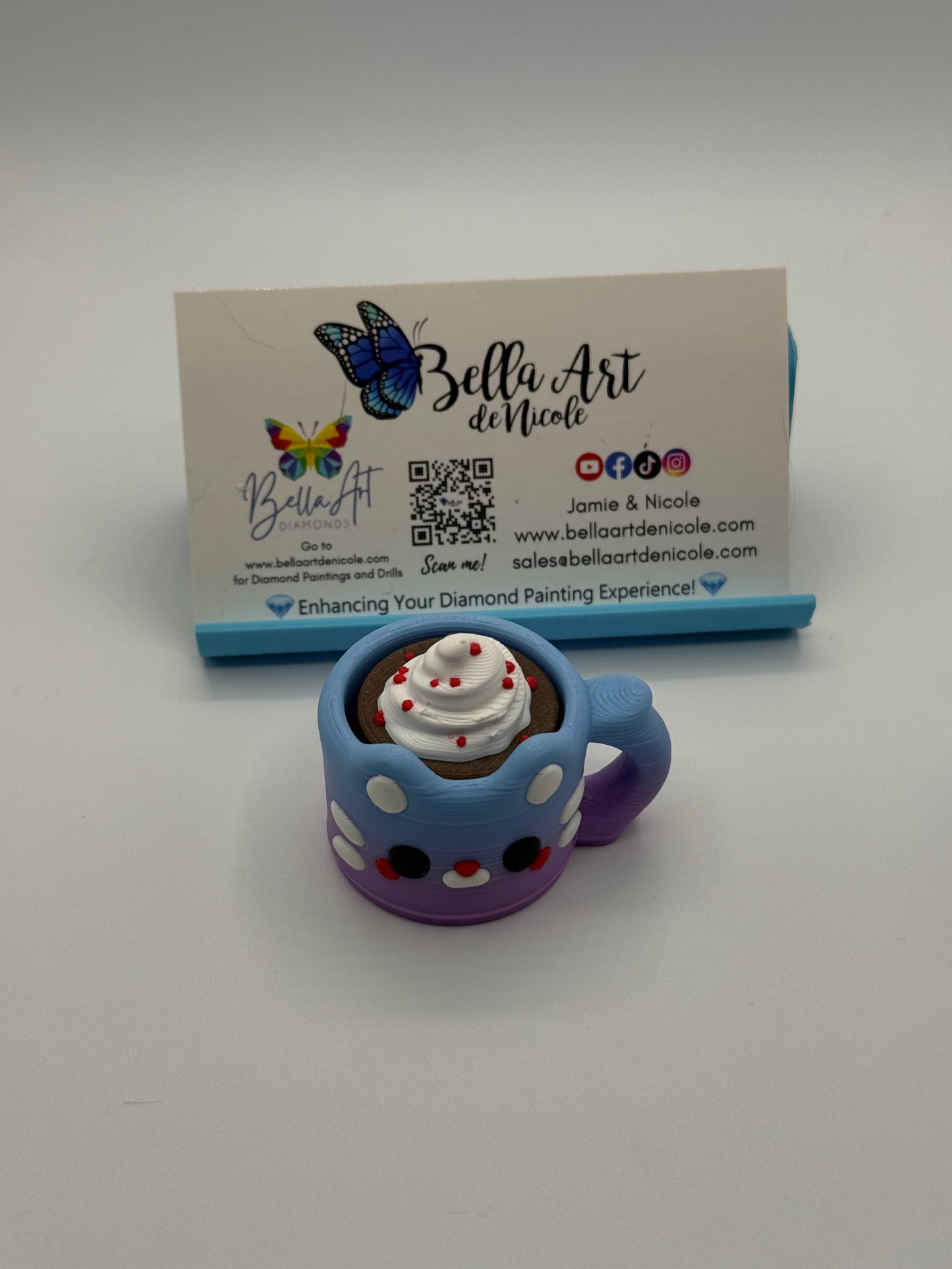 Cute Cat Mug Fidget Clickers w/Magnet