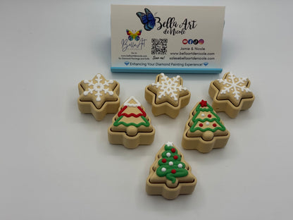Holiday Cookie Fidget Clickers w/Magnet