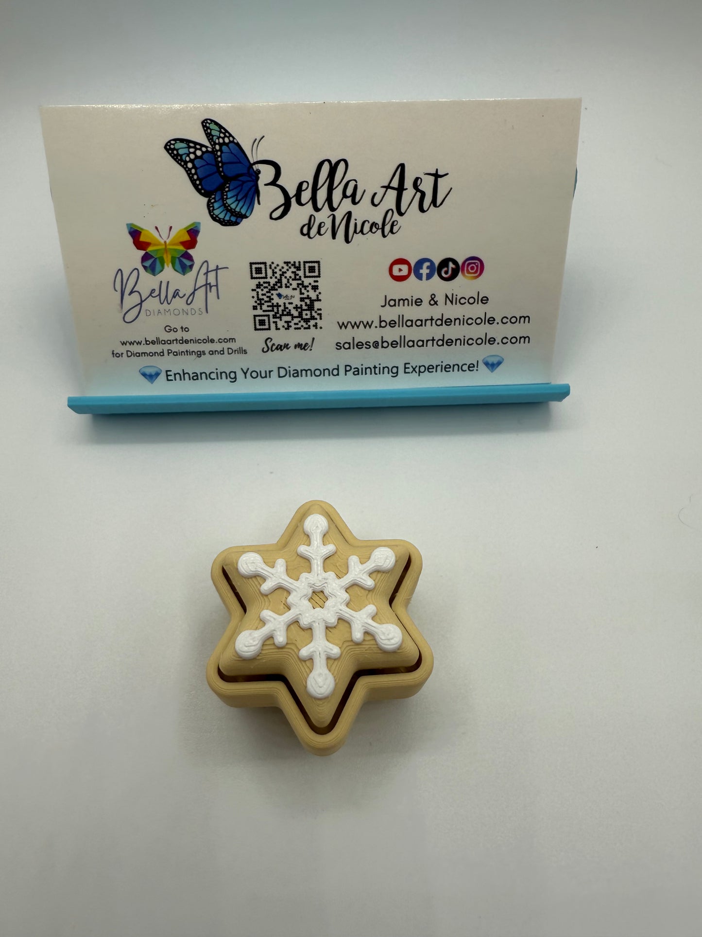 Holiday Cookie Fidget Clickers w/Magnet