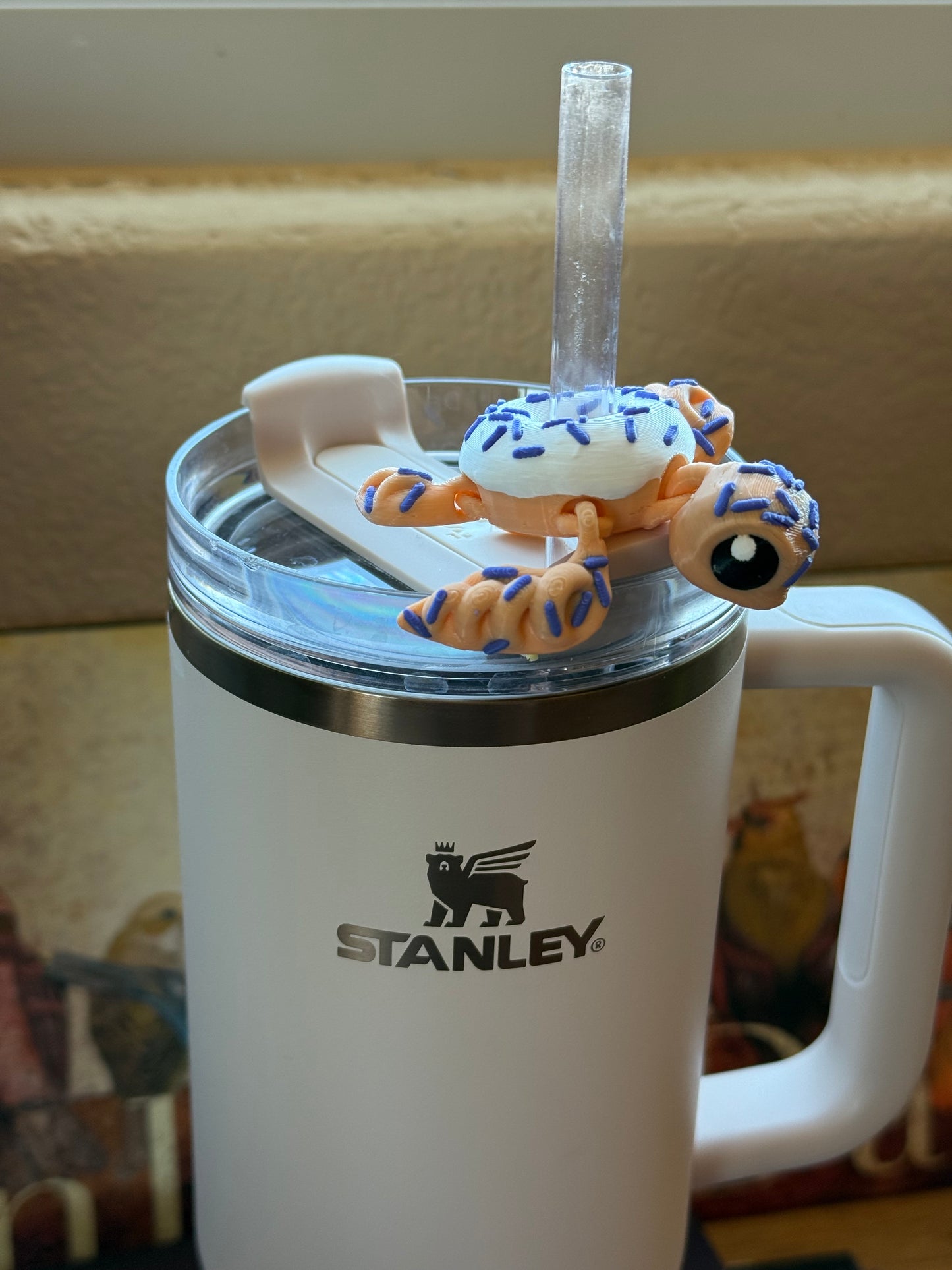 Articulated Straw Buddies - Sea Turtle