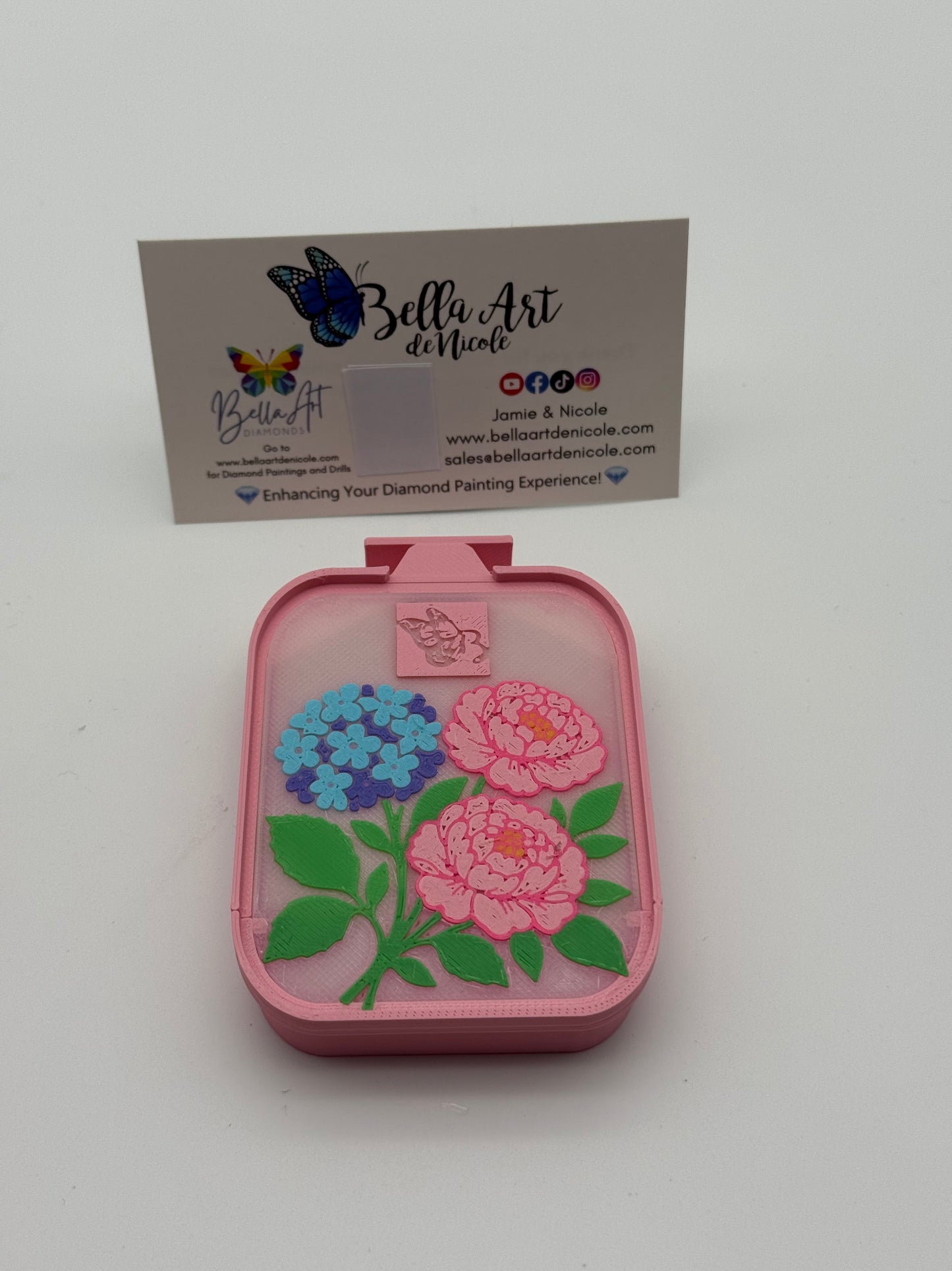 Hydrangea and Peonies Diamond Painting Drill Trays