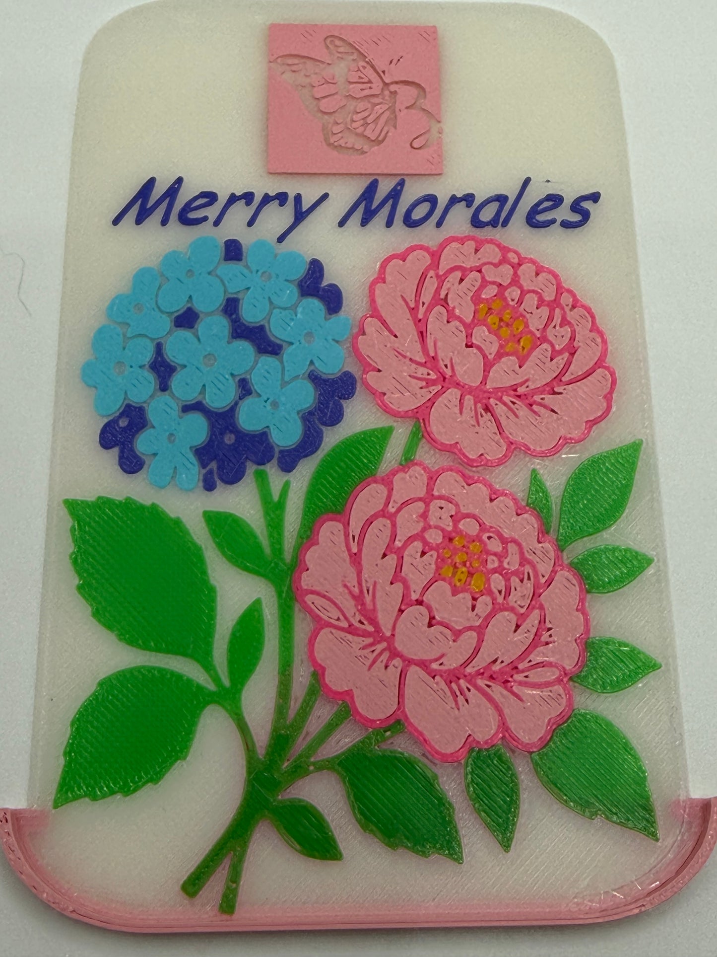 Hydrangea and Peonies Diamond Painting Drill Trays