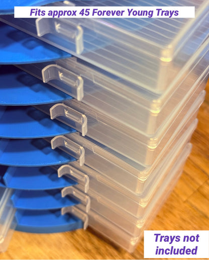 Spinning Tray Tower: Universal Fit for Many Diamond Painting Tray Sizes/Brands