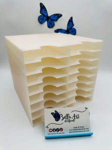 16 Slot Tower for Bella Art de Nicole Large Diamond Painting Trays