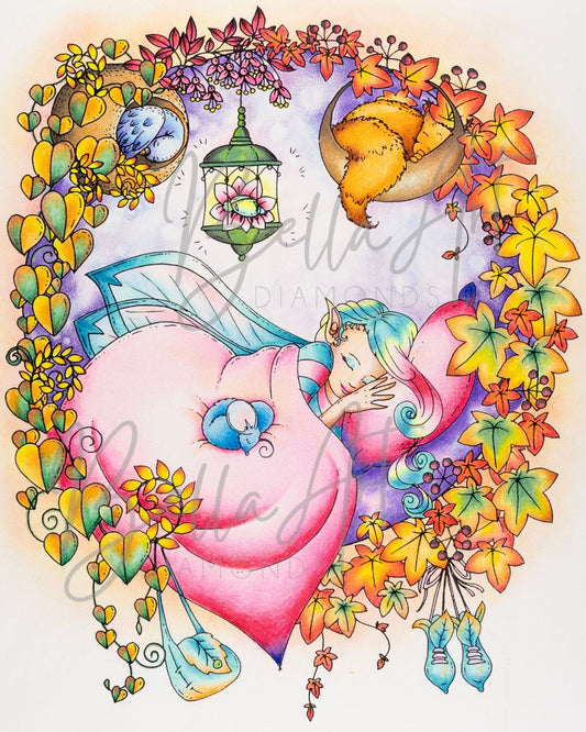 Sleeping Forest Fairy