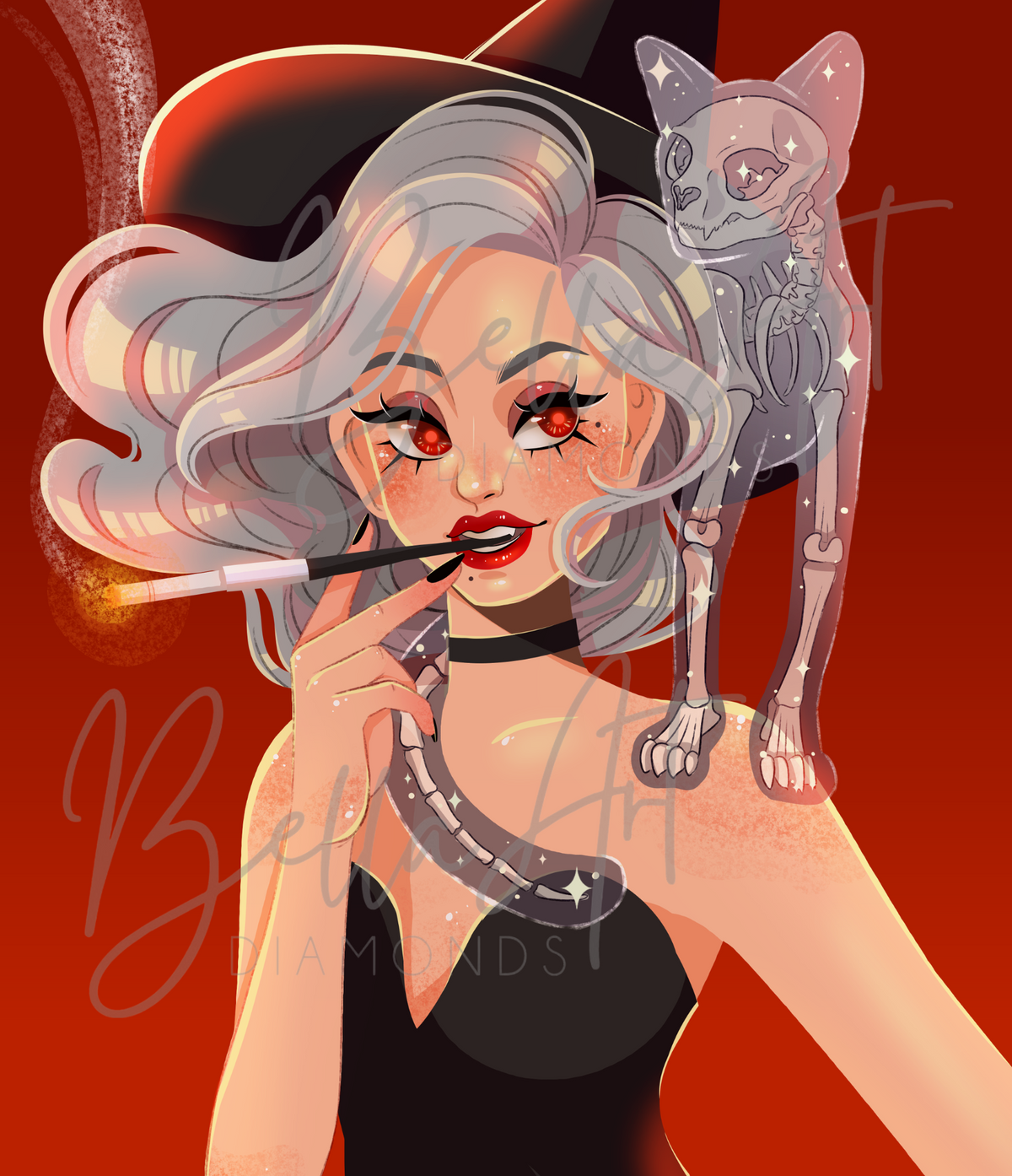 Phantom Cat – Bella Art de Nicole