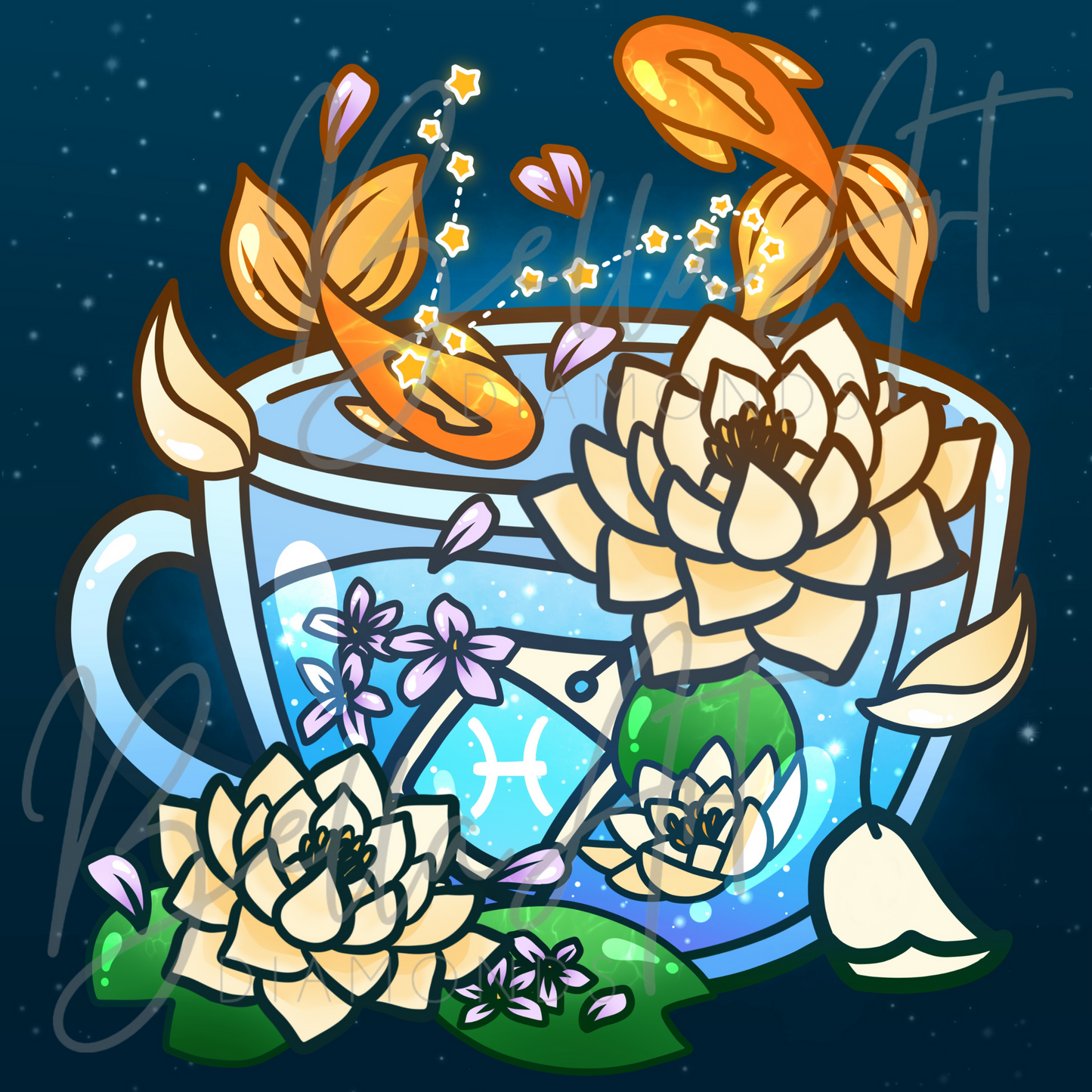 Pisces Teacup