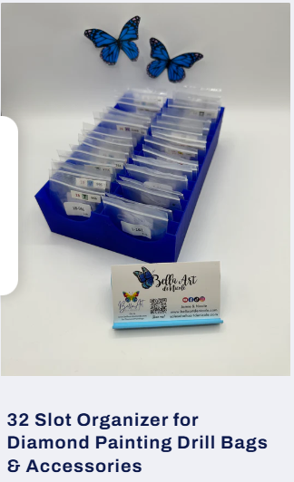 Christmas in July Sale on 32 & 48 Slot Organizer for Diamond Painting Drill Bags