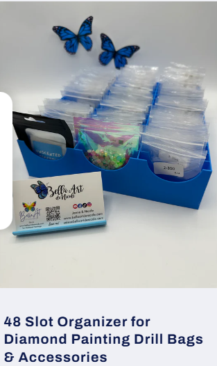 Christmas in July Sale on 32 & 48 Slot Organizer for Diamond Painting Drill Bags