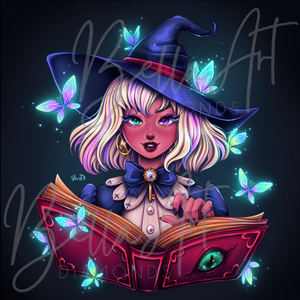 Witch and Magic Book