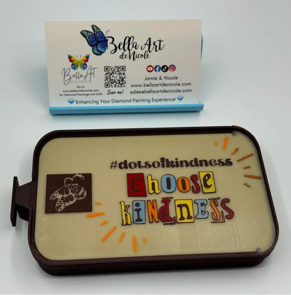Dots of Kindness 3D Printed Diamond Painting Drill Trays