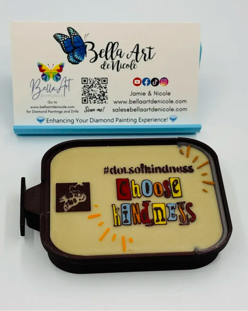 Dots of Kindness 3D Printed Diamond Painting Drill Trays