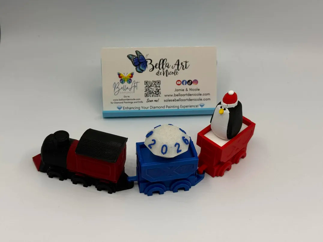 Bella Express Train Cargo Magnetic Coverminders/Refrigerator Magnets