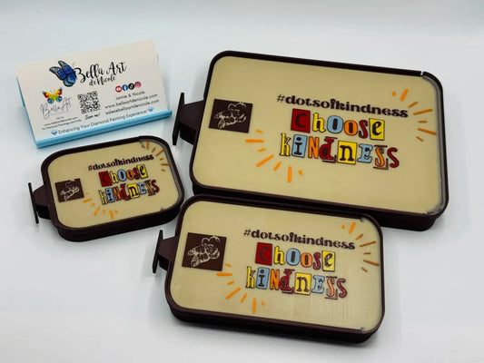 Dots of Kindness 3D Printed Diamond Painting Drill Trays