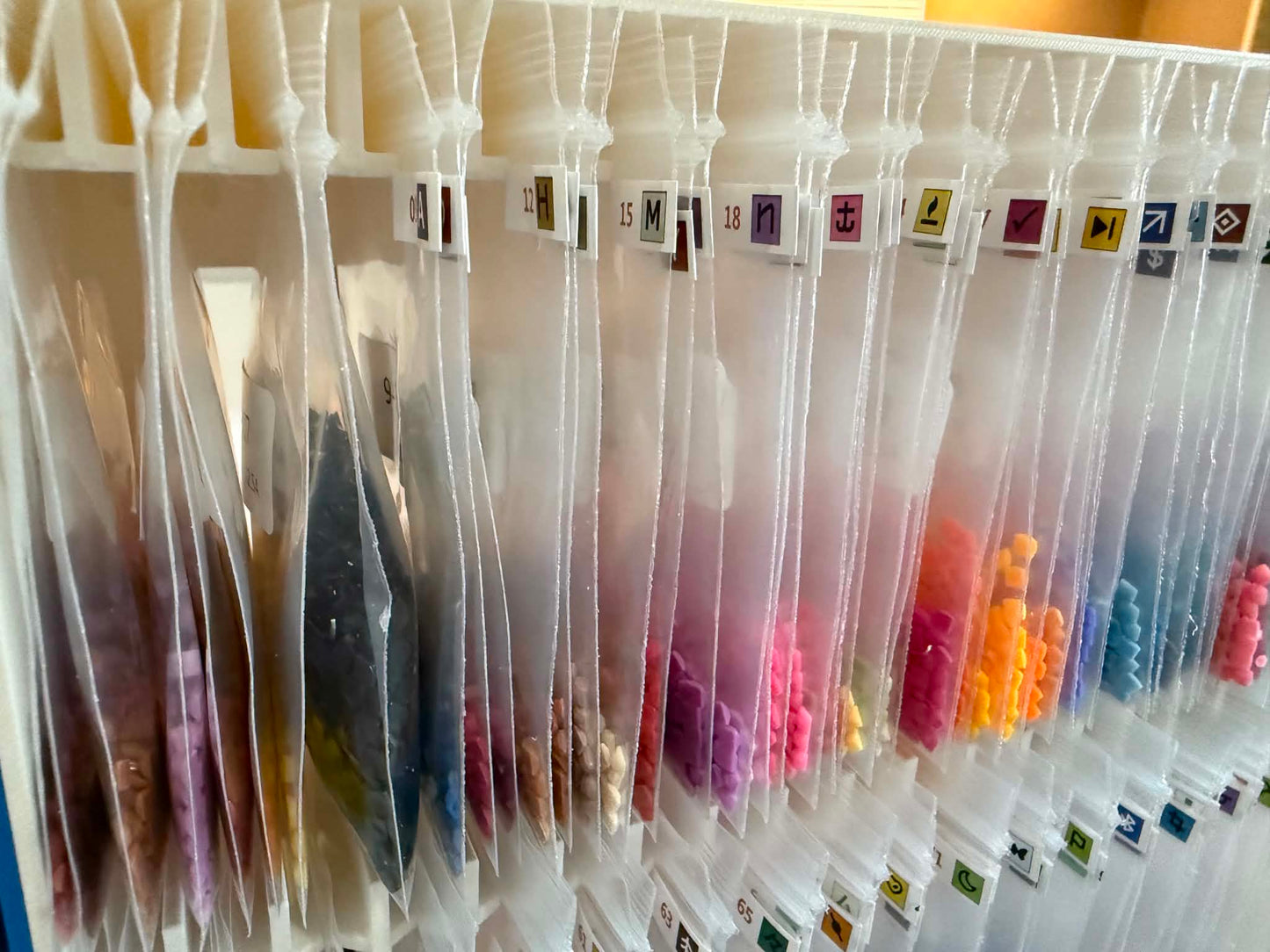 Hanging Bag Organizer for Diamond Painting Drills