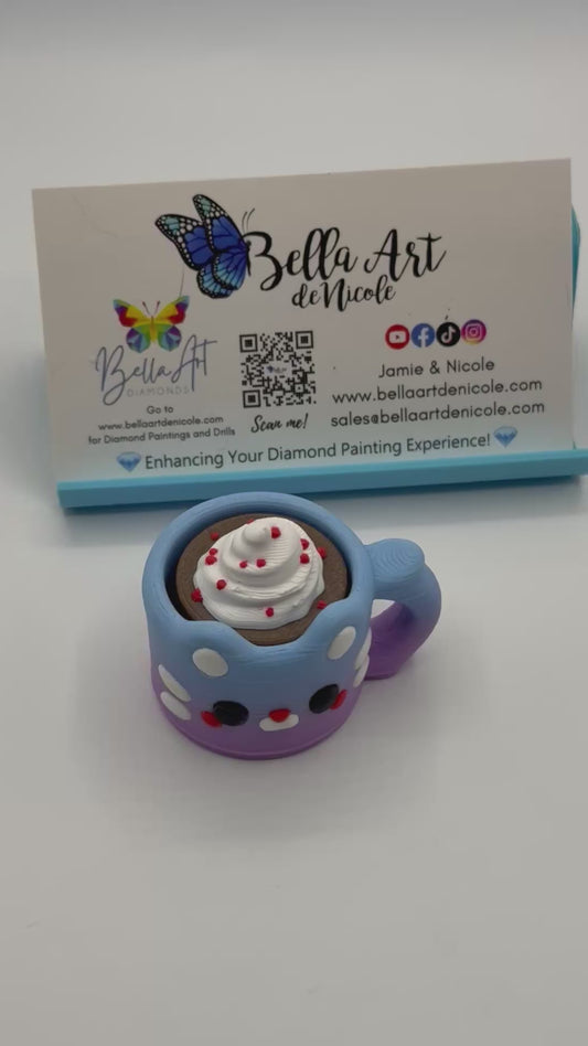 Cute Cat Mug Fidget Clickers w/Magnet