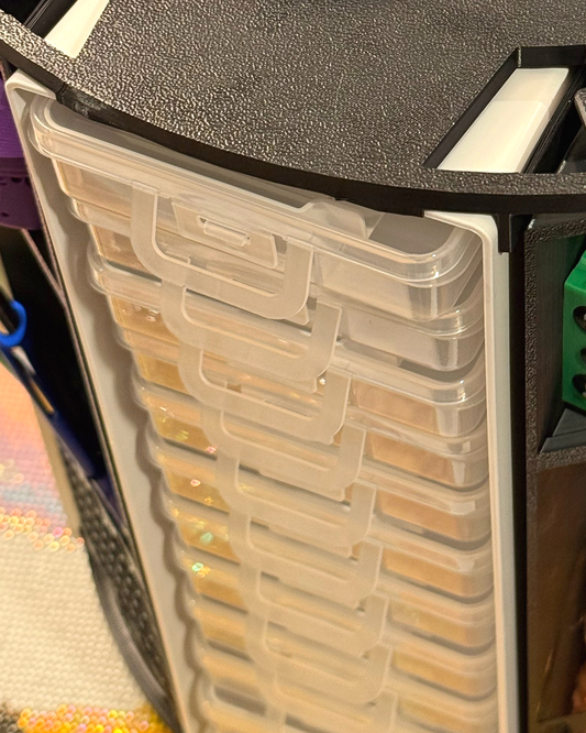 Spinning Lazy Susan + Storage for Redtwo Towers