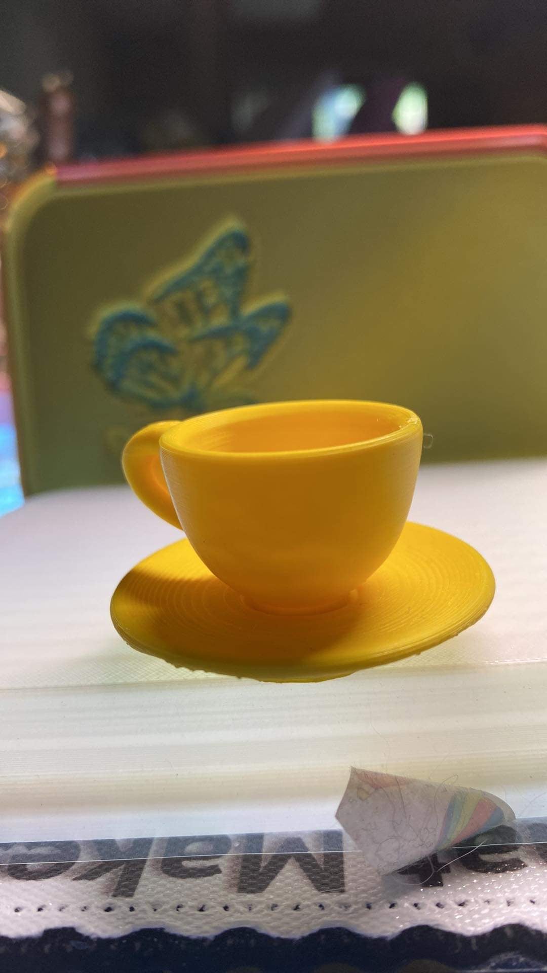 Coffee Cup and Teacup Coverminders/Trash Drill Containers