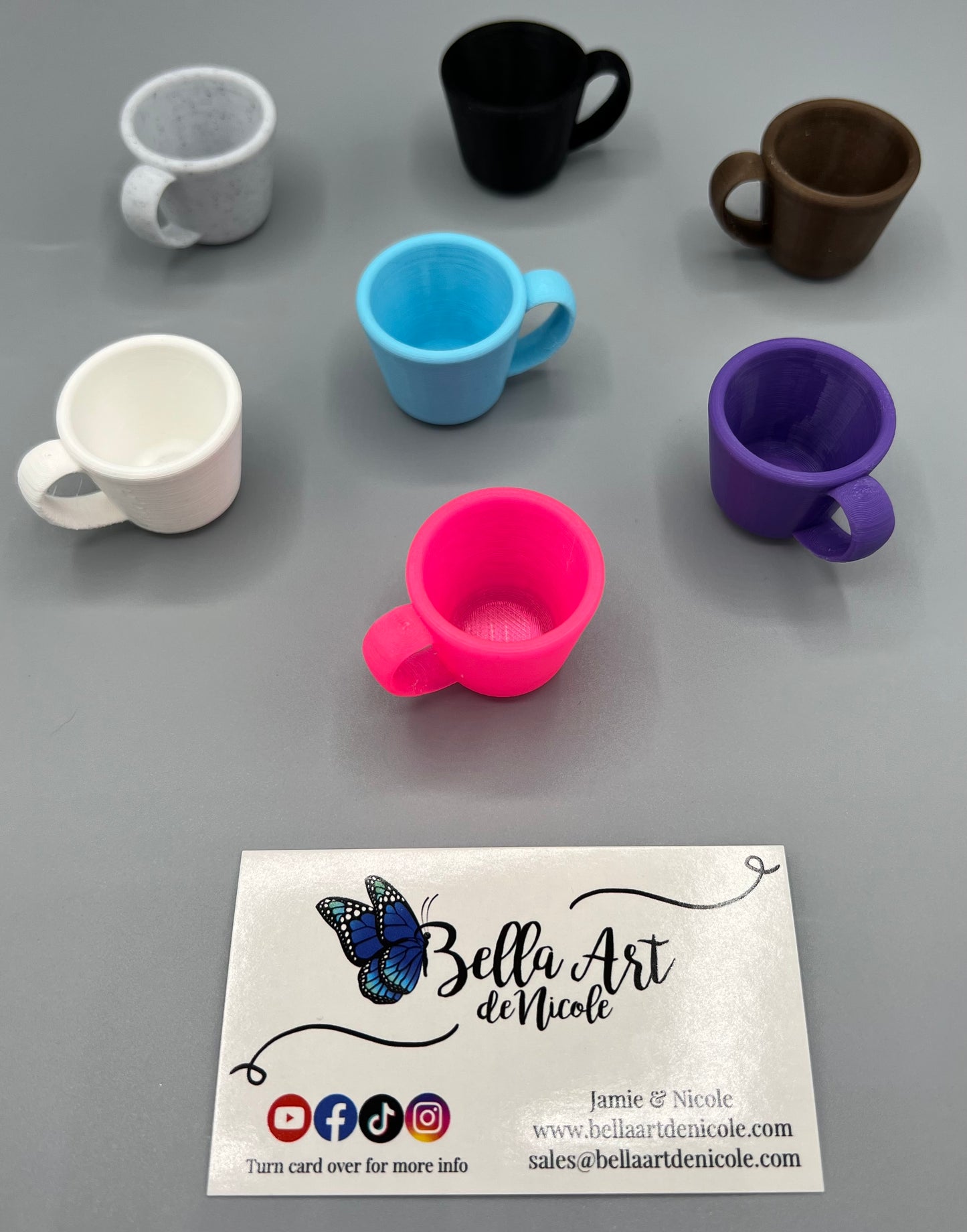 Coffee Cup and Teacup Coverminders/Trash Drill Containers
