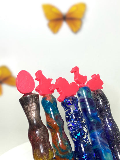 Cute Spring Diamond Painting Pen Toppers