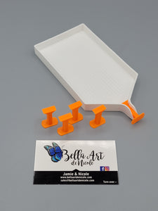 Stoppers for 16.5cm x 8.5cm Diamond Painting White Trays With Spout