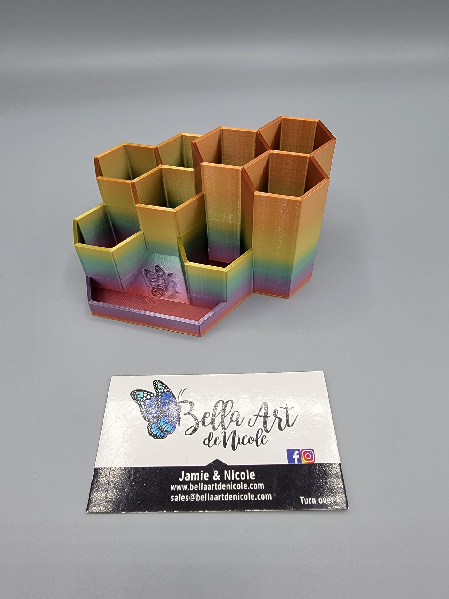 Diamond Painting Honeycomb Pen Holder/Desk Organizer