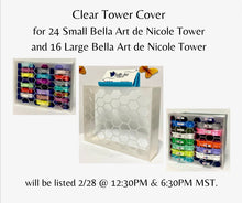 Load image into Gallery viewer, Tower Covers for Bella Art de Nicole Tray Towers

