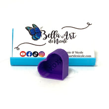 Load image into Gallery viewer, Hearts with XOXO Coverminders/Trash Drill Containers
