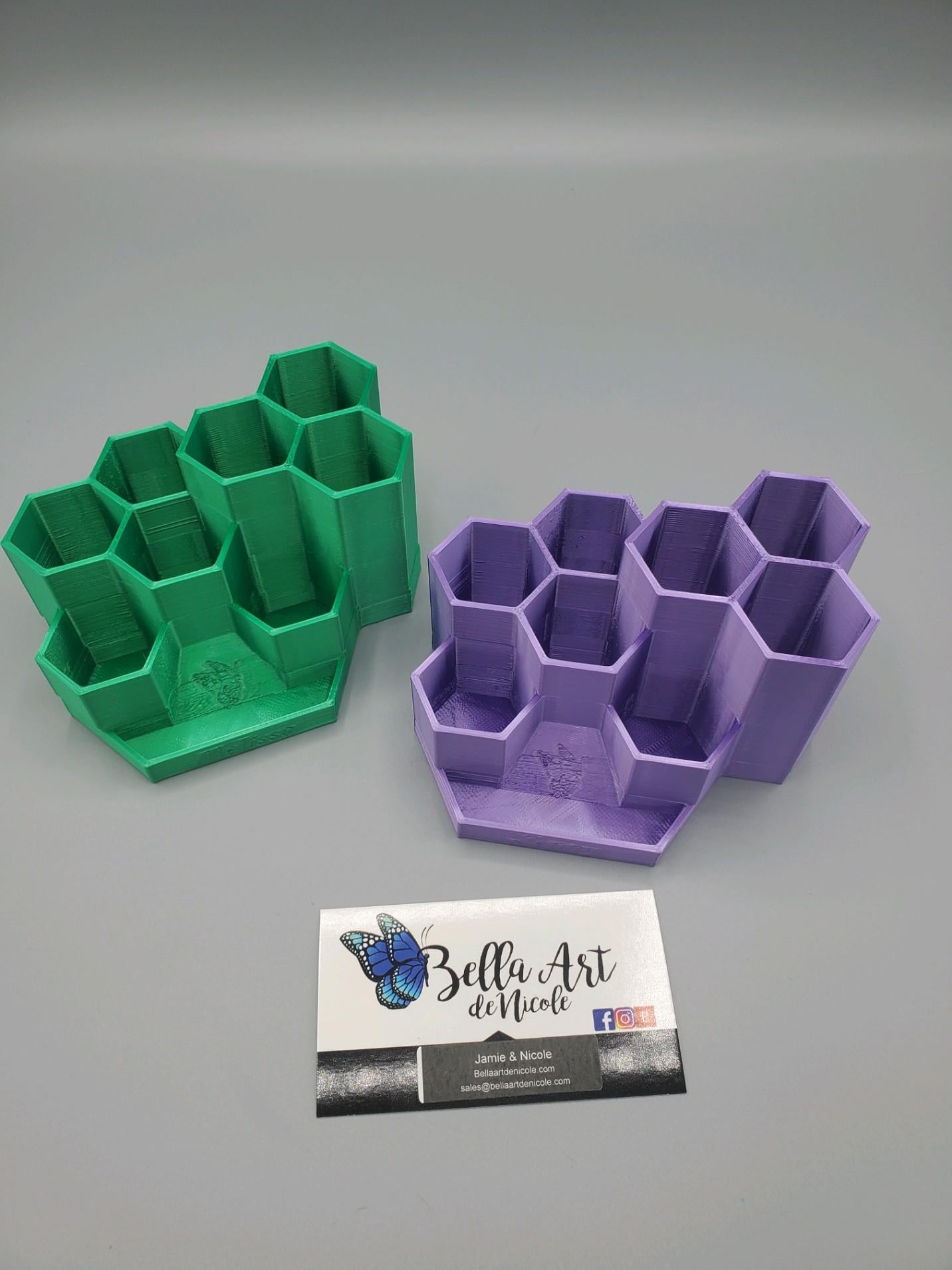 Diamond Painting Honeycomb Pen Holder/Desk Organizer