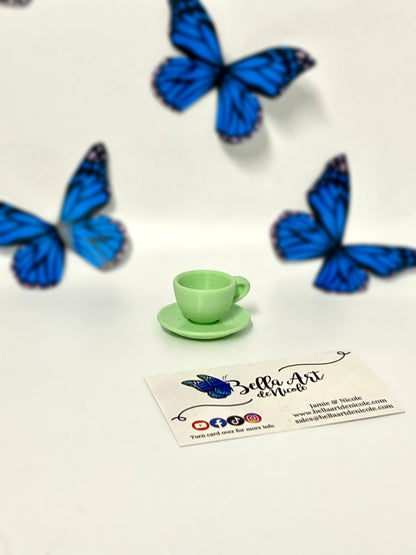 Coffee Cup and Teacup Coverminders/Trash Drill Containers