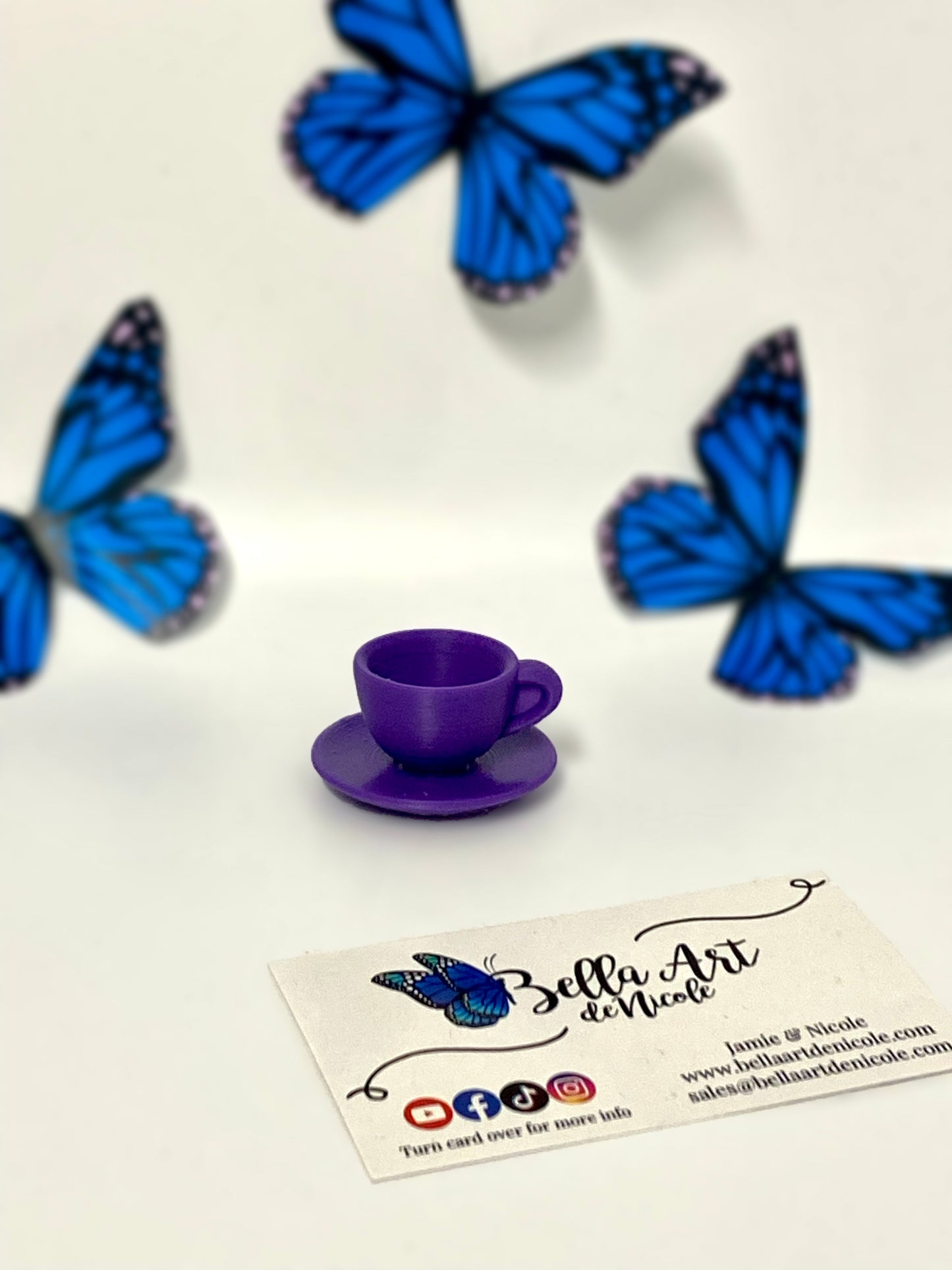 Coffee Cup and Teacup Coverminders/Trash Drill Containers