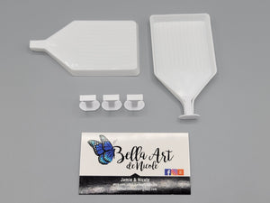 Stoppers for 16.5cm x 8.5cm Diamond Painting White Trays With